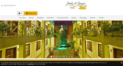 Desktop Screenshot of jardindeiguazu.com.ar